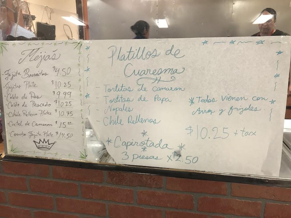 Mejia's Bakery Menu image 1