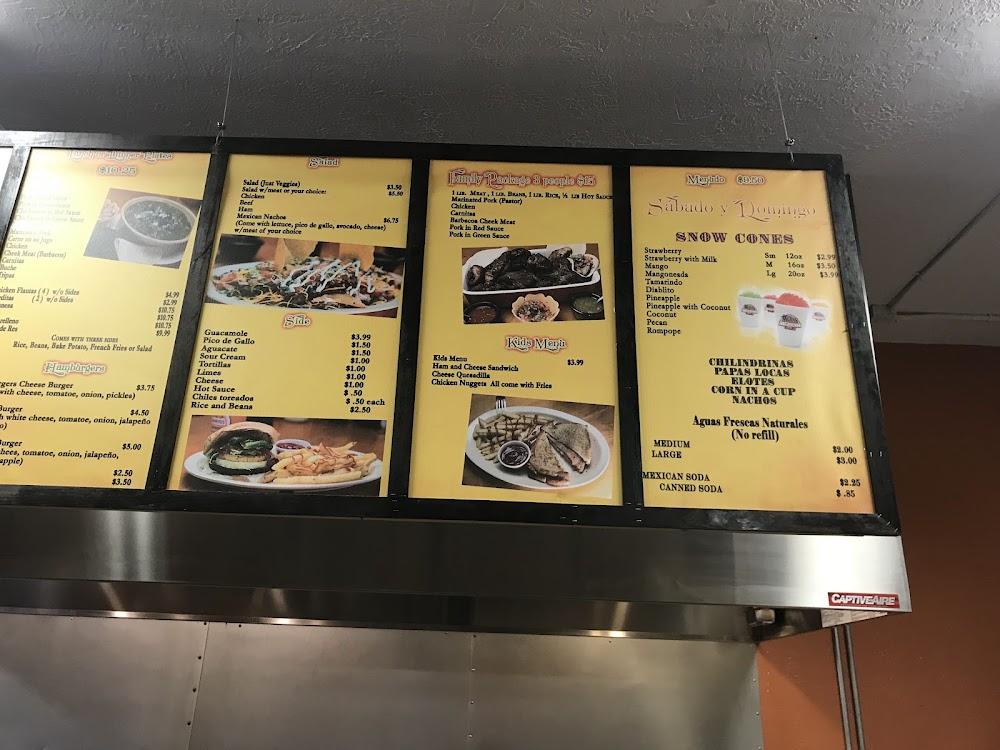 Mejia's Bakery Menu image 2